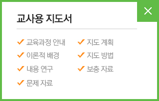 교육과정안내 지도계획 이론적배경 지도방법 차시별수준별수업안낸 내용연구 보충자료 문제자료 활동지
